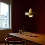Elegant Vintage Glass Pendant Lamp tag1
