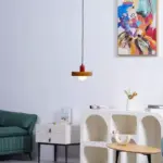 Elegant Vintage Glass Pendant Lamp tag1