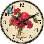 Elegant_Wall_Clock_with_Antique_Rose_Motif_-_-_tag1_-4199883 Elegant Wall Clock with Antique Rose Motif tag1