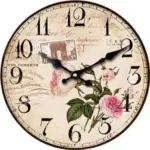 Elegant_Wall_Clock_with_Antique_Rose_Motif_-_-_tag1_-4199911 Elegant Wall Clock with Antique Rose Motif tag1