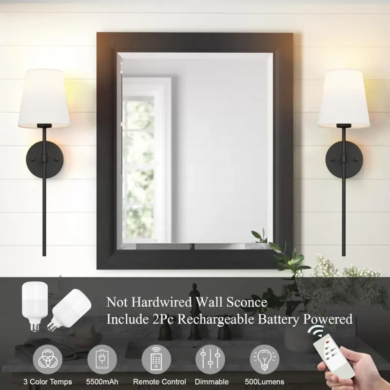 Elegant Wall Lamps Set of 2 tag1