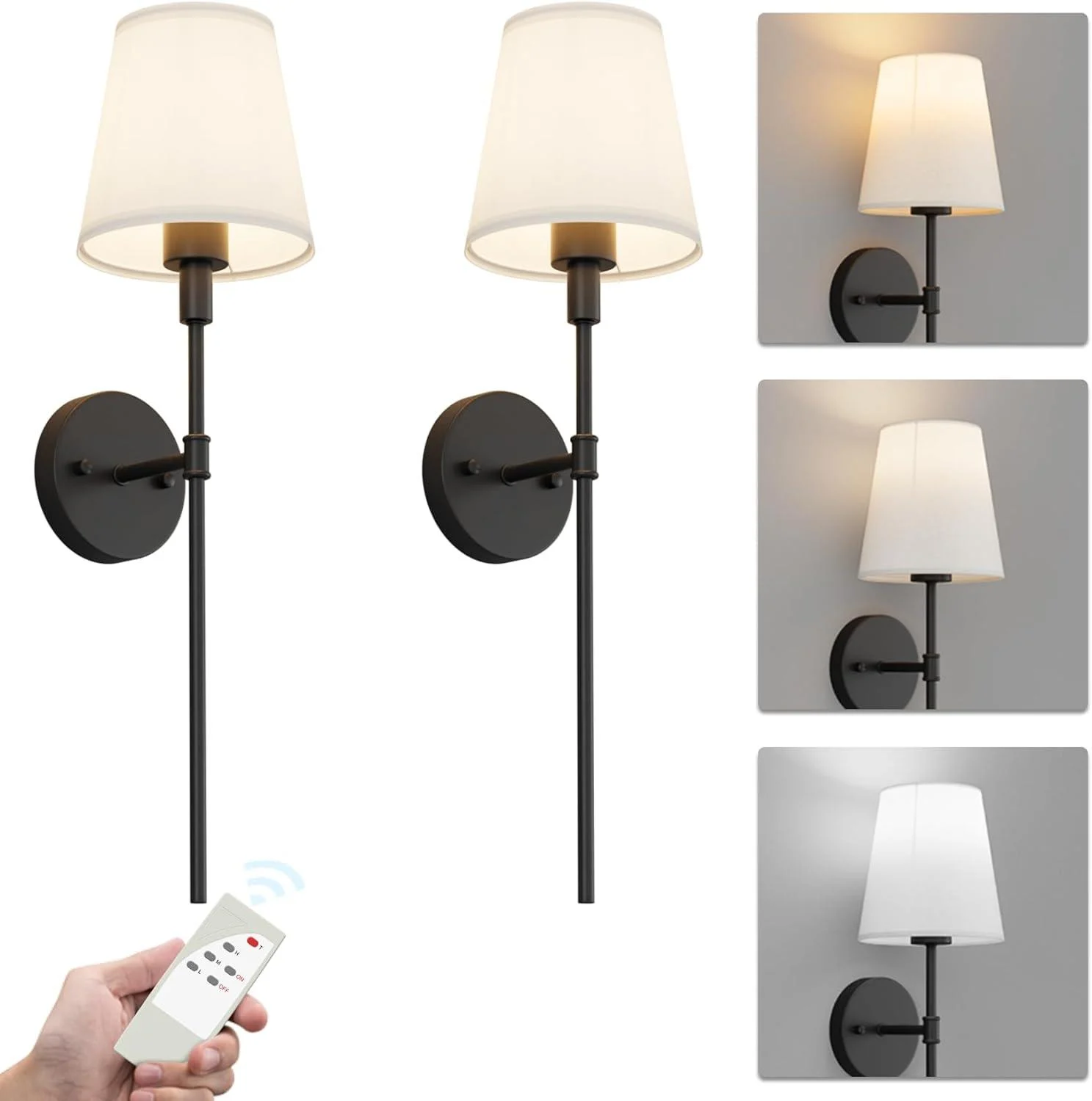 Elegant Wall Lamps Set of 2 -  - #tag1#