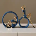 Elegant Women Reading Sculpture tag1