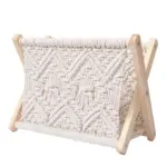 Elegant Woven Macrame Rack tag1