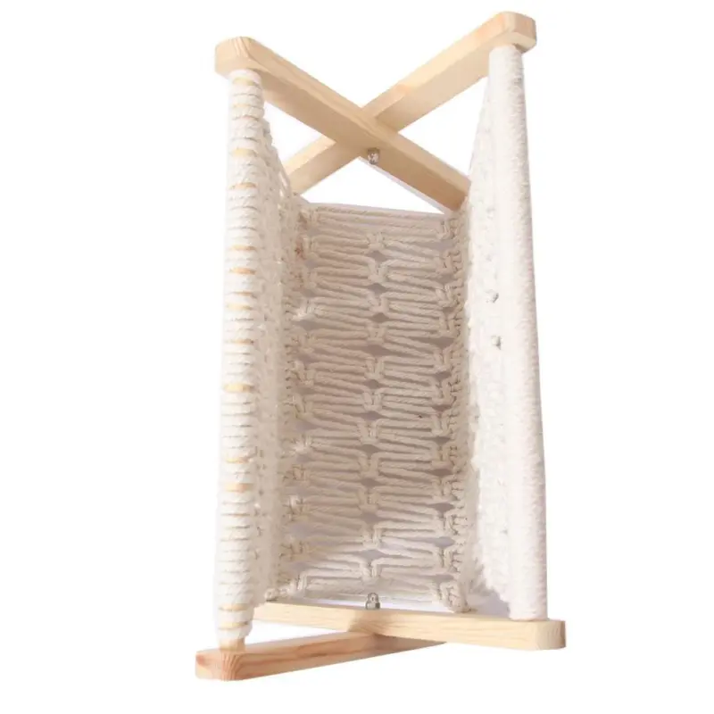 Elegant Woven Macrame Rack tag1
