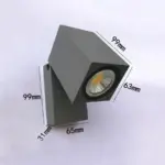 ElementGlow Waterproof outdoor spotlight
