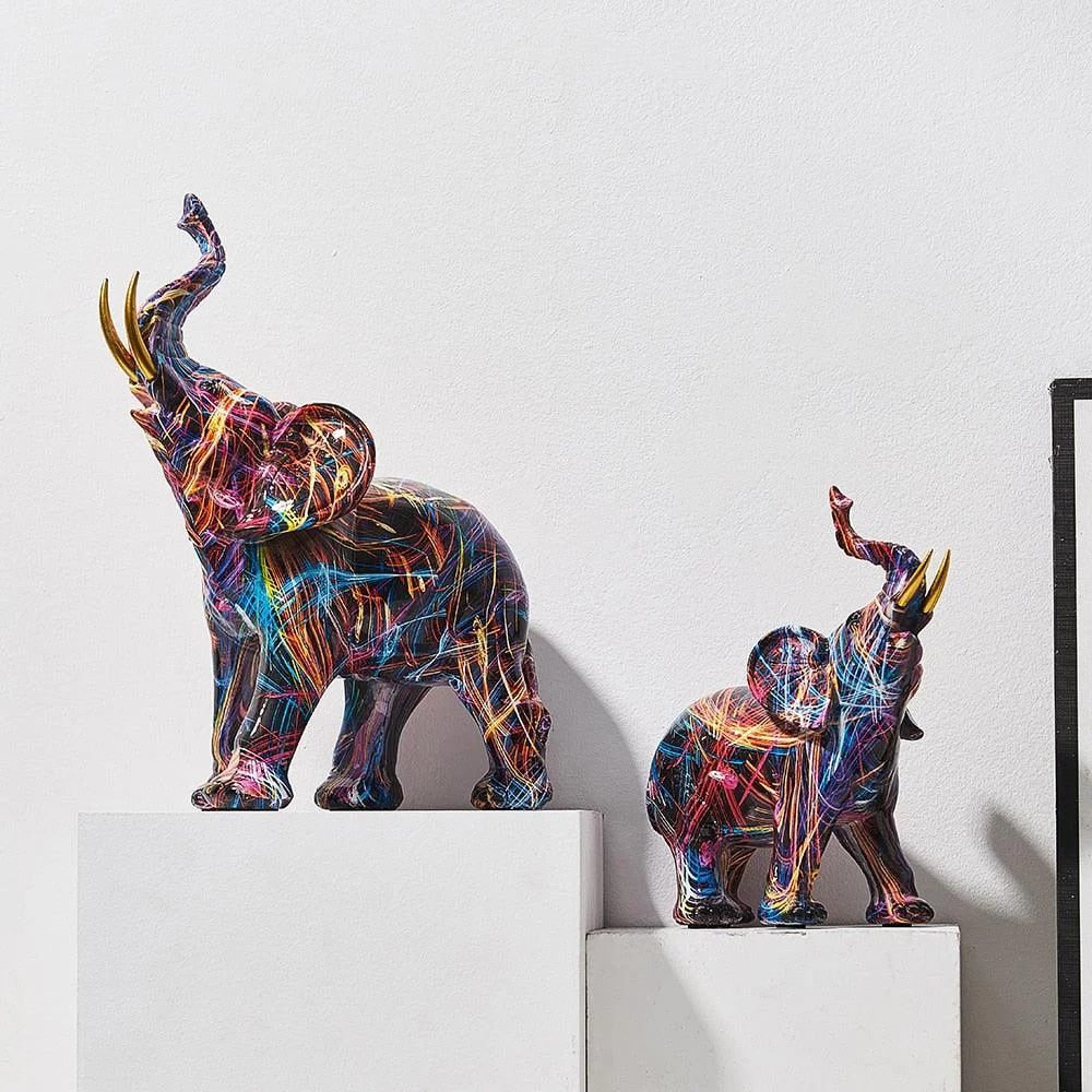 Elephant Decorative Figurine -