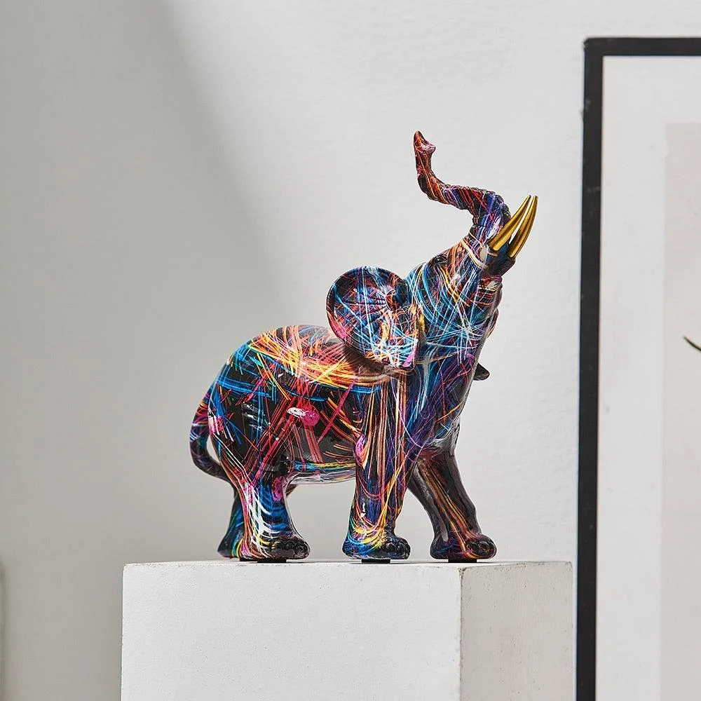 Elephant Decorative Figurine -