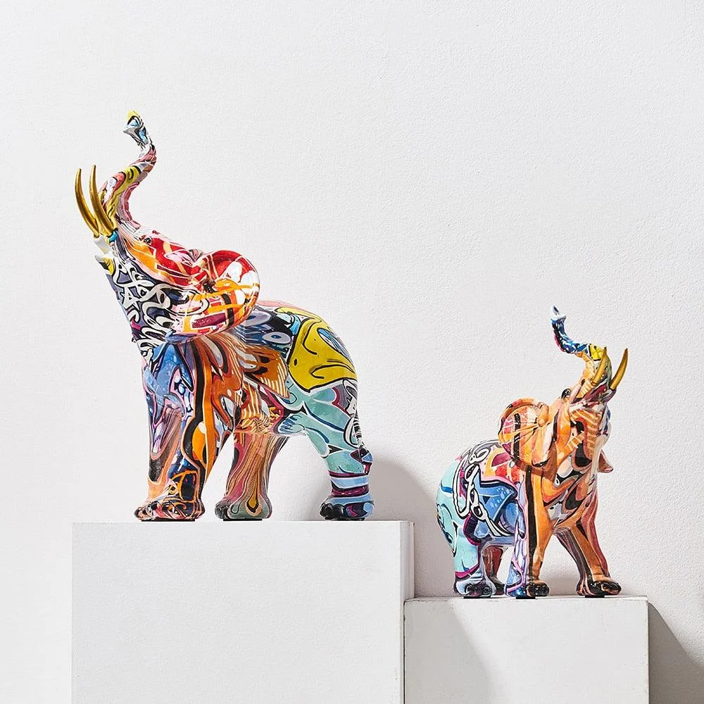 Elephant Decorative Figurine -