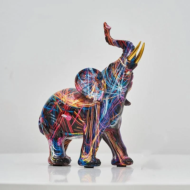 Elephant Decorative Figurine -