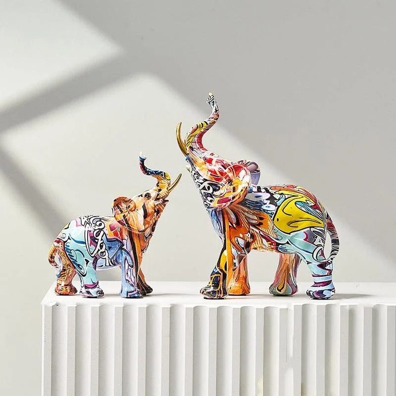 Elephant Decorative Figurine -