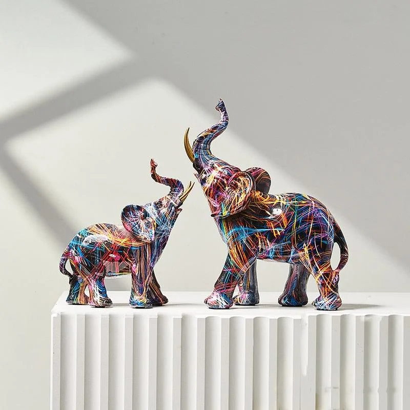 Elephant Decorative Figurine -