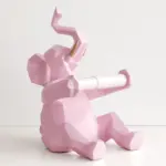 Elephant Deer Toilet Paper Holder for Bathroom tag1