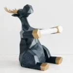 Elephant Deer Toilet Paper Holder for Bathroom tag1