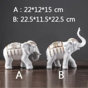 Elephant Lucky Fortune Sculptures and Statues Figurines
