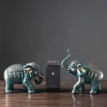 Elephant Lucky Fortune Sculptures and Statues Figurines