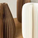 Elevate Your Floral Arrangements with Accordion Honeycomb Vase Foldable Kraft Paper