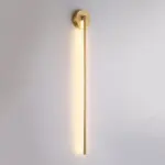 Elias Modern Linear LED Wall Light Gold Indoor Metal Bathroom tag1