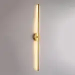 Elias Modern Linear LED Wall Light Gold Indoor Metal Bathroom tag1