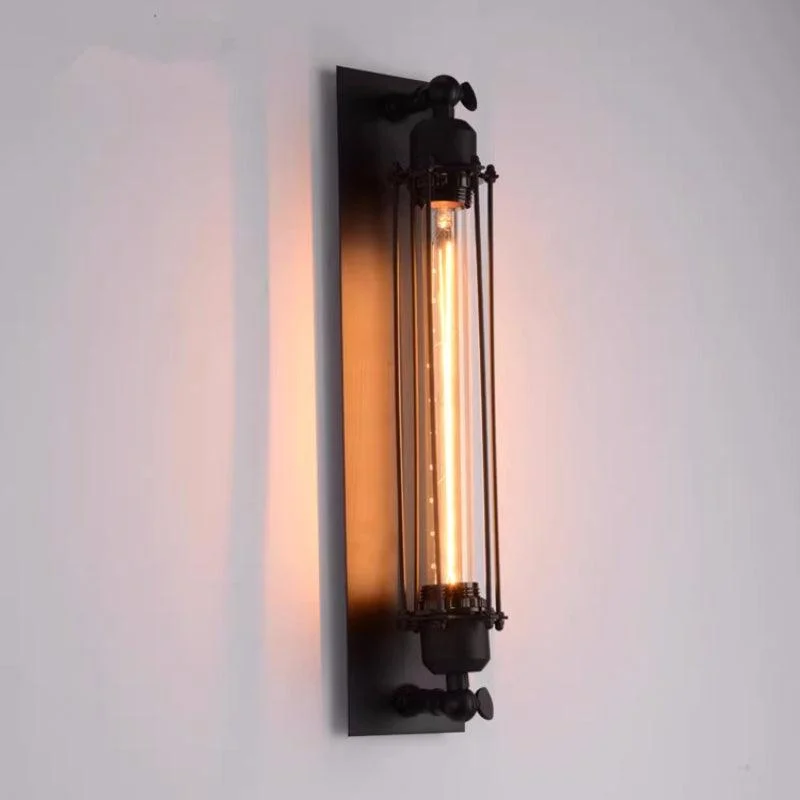 Elias Retro Wall Lamp, Metal, Various Colors -  - #tag1#
