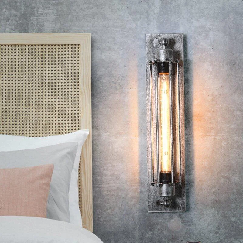Elias Retro Wall Lamp, Metal, Various Colors -  - #tag1#