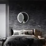 Elif Modern Astronaut Moon LED Wall Lamp Bedroom Children s Room Indoor Metal Dimmable tag1