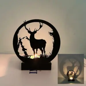 Elk Candle Stand