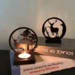 Elk Candle Stand
