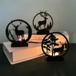 Elk Candle Stand