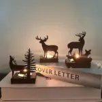 Elk Candle Stand