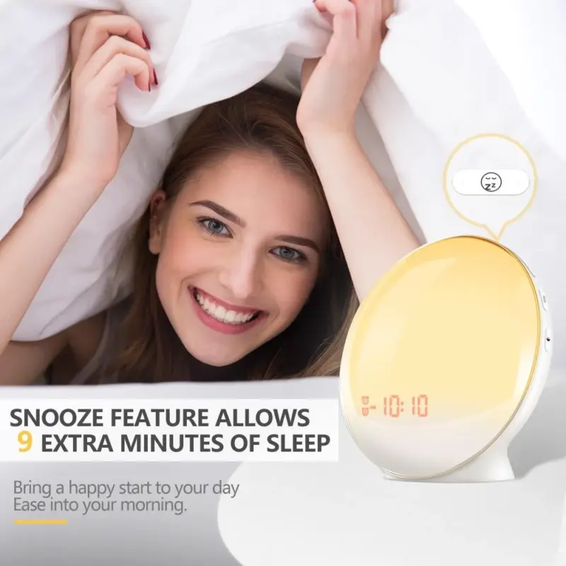 Elliptical Sunrise Alarm Clock tag1