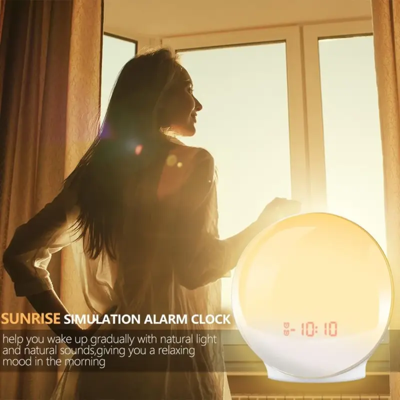 Elliptical Sunrise Alarm Clock tag1