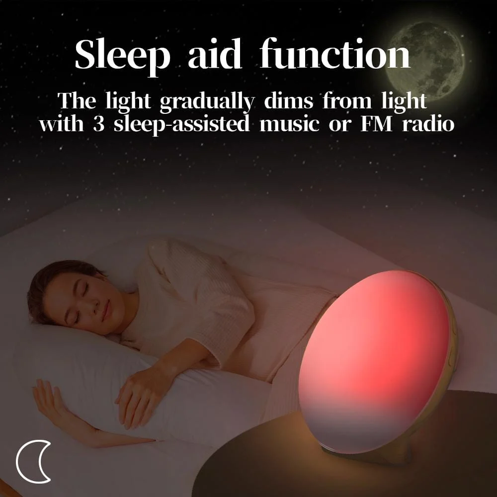 Elliptical Sunrise Alarm Clock -  - #tag1#