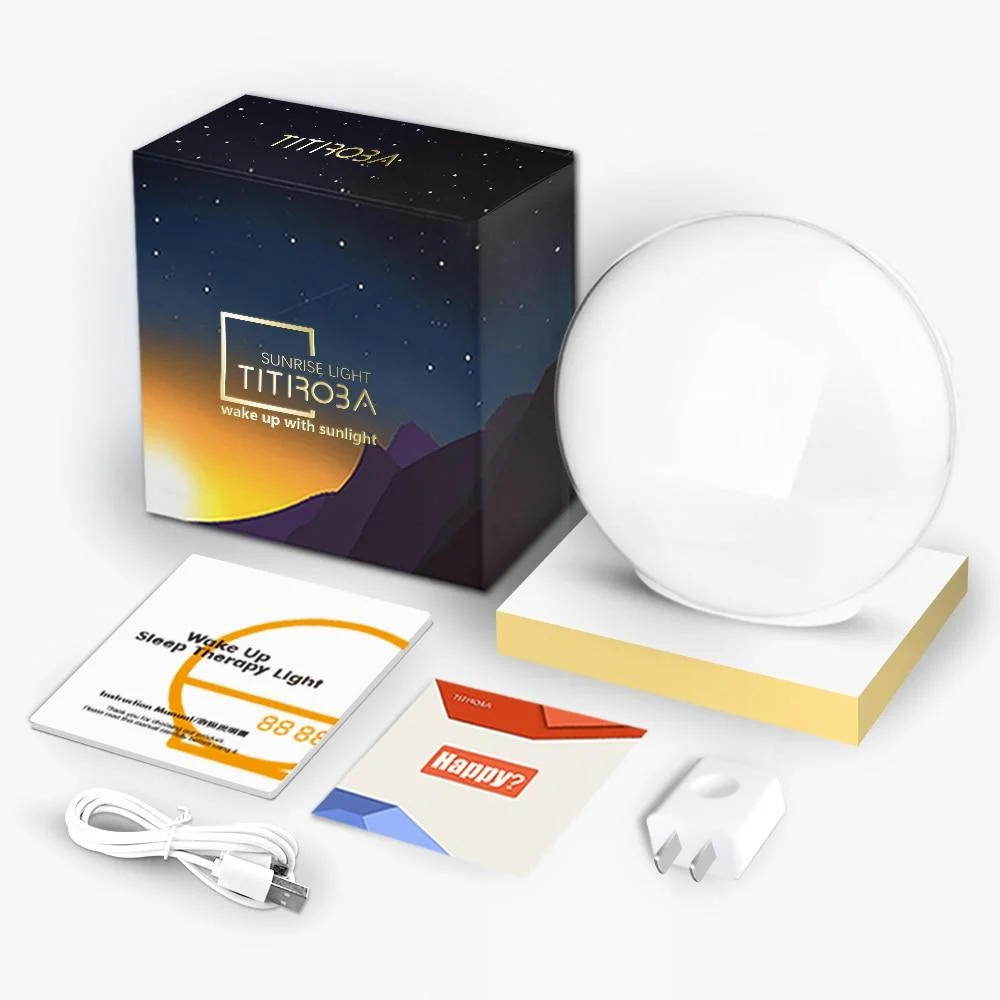 Elliptical Sunrise Alarm Clock -  - #tag1#
