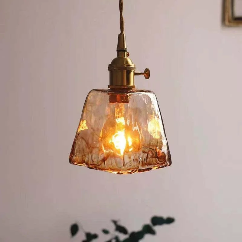 Eloise Vintage LED Ceiling Lamps Gold Metal and Glass for Bedroom, Living Room, Dining Room -  - #tag1#