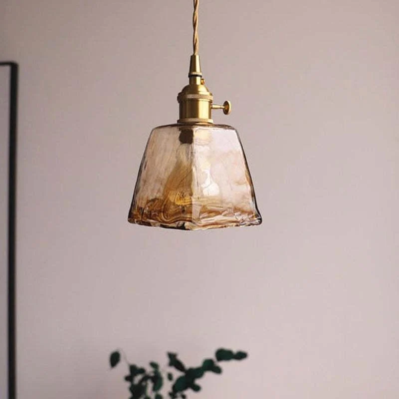 Eloise Vintage LED Ceiling Lamps Gold Metal and Glass for Bedroom, Living Room, Dining Room -  - #tag1#