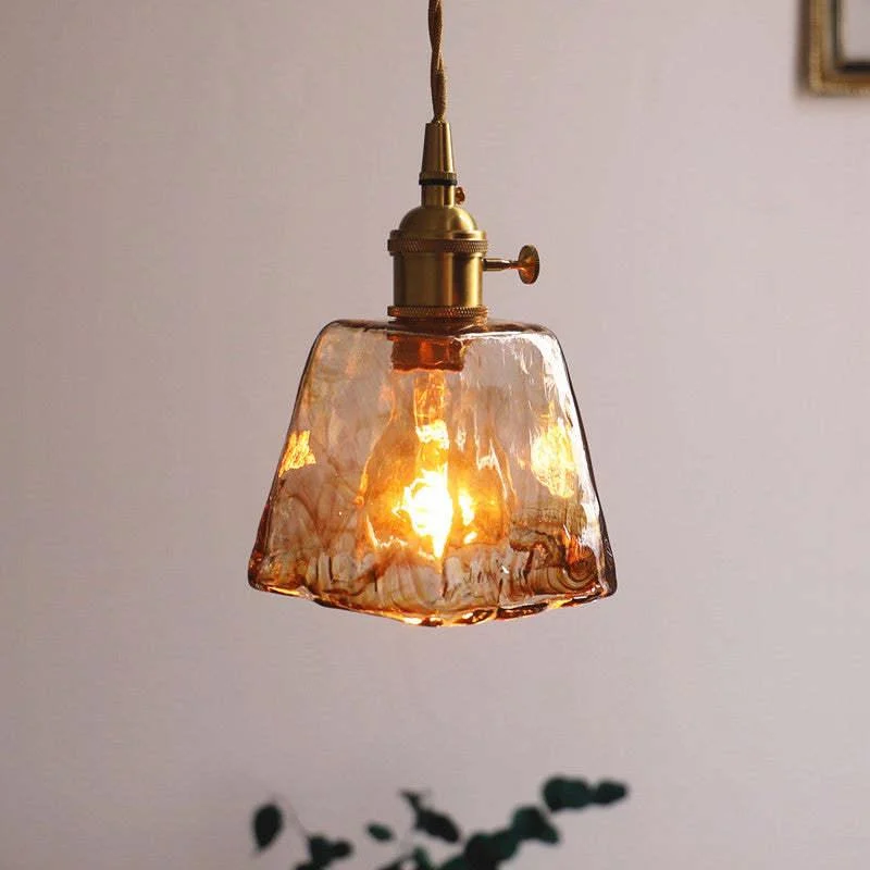 Eloise Vintage LED Ceiling Lamps Gold Metal and Glass for Bedroom, Living Room, Dining Room -  - #tag1#