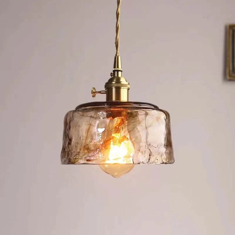 Eloise Vintage LED Ceiling Lamps Gold Metal and Glass for Bedroom, Living Room, Dining Room -  - #tag1#