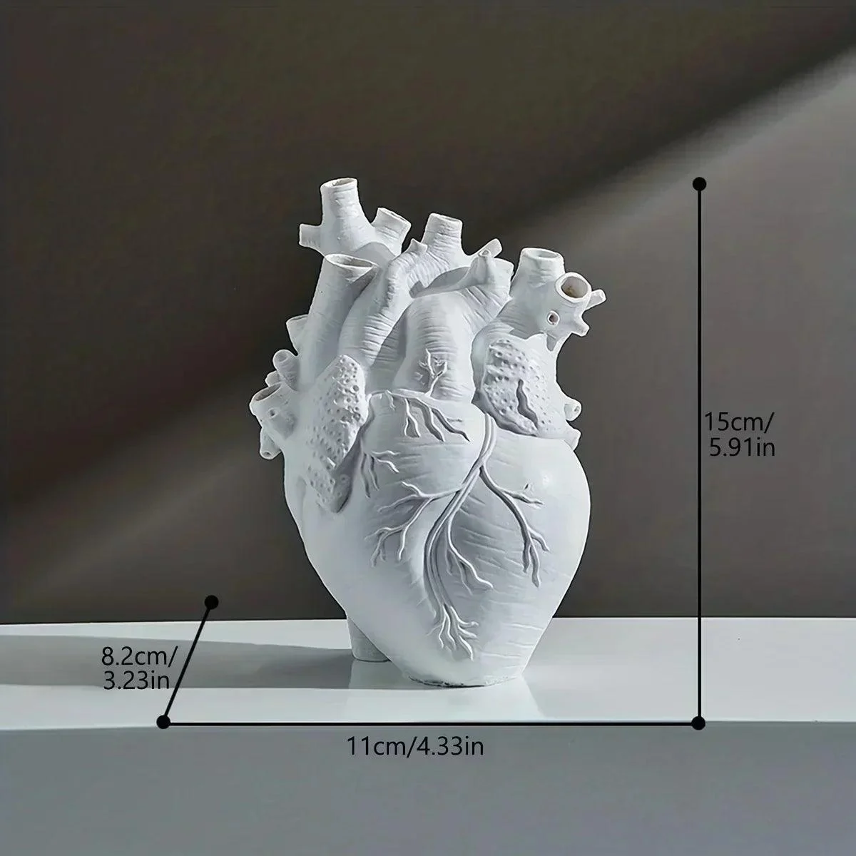 Elvase - Heart-shaped Ceramic Vase -  - #tag1#