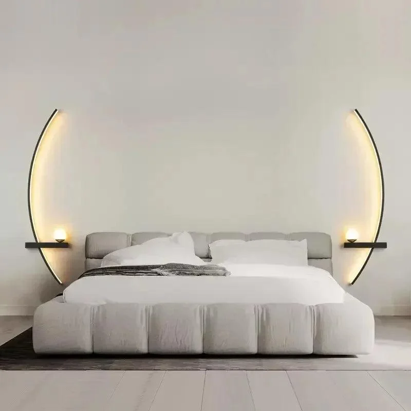 ElysianElegance - LED Wall Lamp with Remote Control -  - #tag1#