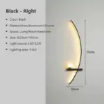 ElysianElegance LED Wall Lamp with Remote Control tag1