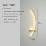 ElysianElegance LED Wall Lamp with Remote Control tag1
