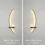 ElysianElegance LED Wall Lamp with Remote Control tag1