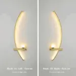 ElysianElegance LED Wall Lamp with Remote Control tag1