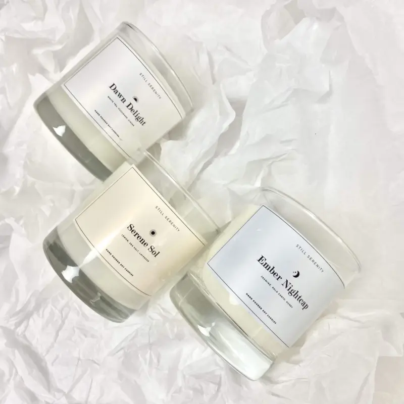 Ember Nightcap Soy Candle tag1