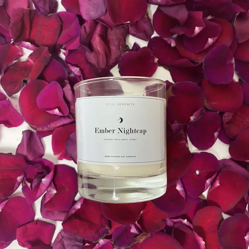 Ember Nightcap Soy Candle tag1