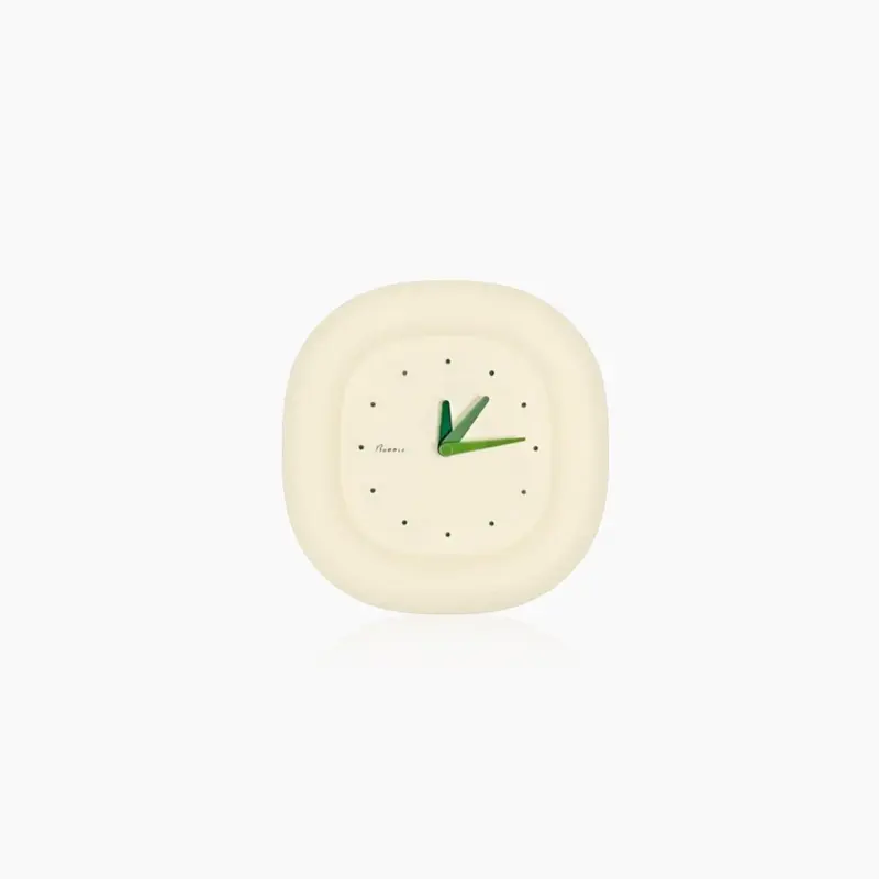 Emboss Minimalistic Wall Shelf Clock