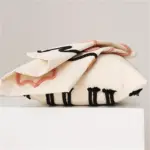 Embroidered Cotton Cushion Cover tag1