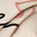 Embroidered Cotton Cushion Cover tag1