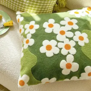 Embroidered Cushion Cover